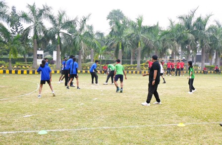A Spirited Display of Skill at the Inter-House Handball Final
